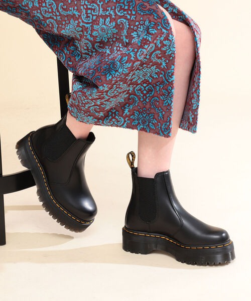 Ray BEAMS（レイビームス）の「Dr.Martens / 2976QUAD ブーツ（ブーツ・レディース・ブラック・4/6/5）」の3枚目の写真