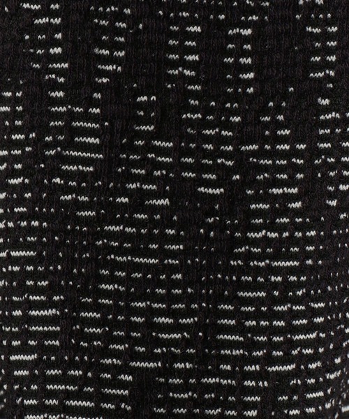 HIDEAWAYS NICOLE（ハイダウェイニコル）の「カスレブリスタージャカードＶネック（Tシャツ/カットソー・メンズ・ブラック×ホワイト/ホワイト×ブラック/レッド系その他・MEDIUM/LARGE/X-LARGE）」の7枚目の写真