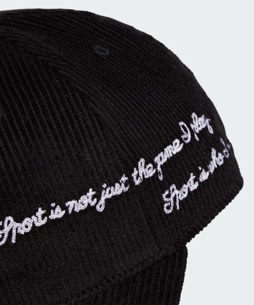 adidas(アディダス)の「UVカット ワードデザイン コーデュロイキャップ【adidas Golf/アディダスゴルフ】(キャップ・メンズ・ベージュ/ブラック/ネイビー・LARGE/MEDIUM)」の8枚目の写真