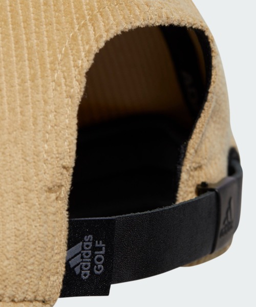 adidas(アディダス)の「UVカット ワードデザイン コーデュロイキャップ【adidas Golf/アディダスゴルフ】(キャップ・メンズ・ベージュ/ブラック/ネイビー・LARGE/MEDIUM)」の12枚目の写真