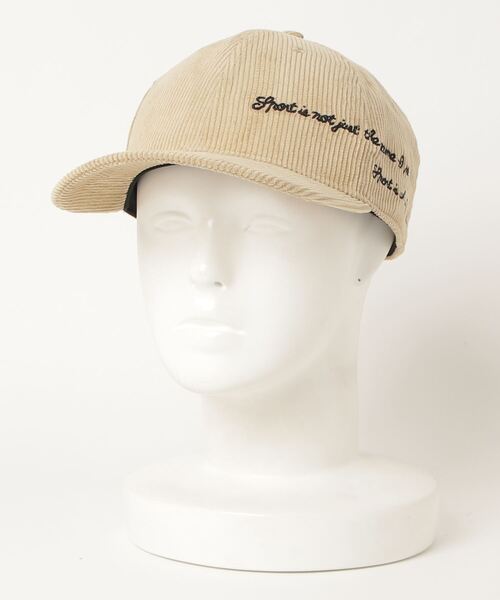 adidas(アディダス)の「UVカット ワードデザイン コーデュロイキャップ【adidas Golf/アディダスゴルフ】(キャップ・メンズ・ベージュ/ブラック/ネイビー・LARGE/MEDIUM)」の16枚目の写真