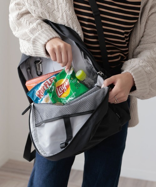 DONOBAN（ドノバン）の「ママカル リュック（バックパック/リュック・レディース・カーキ/ブラック/ベージュ・F）」の17枚目の写真