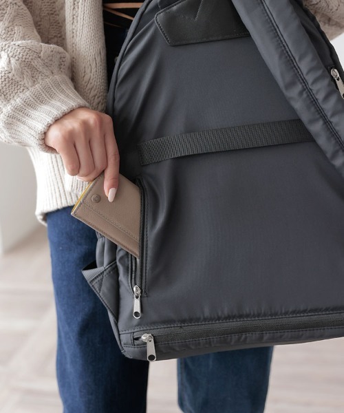 DONOBAN（ドノバン）の「ママカル リュック（バックパック/リュック・レディース・カーキ/ブラック/ベージュ・F）」の19枚目の写真