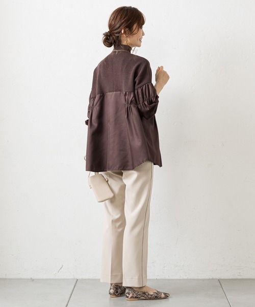 prose verse（プロズヴェール）の「サイドラインパンツ（その他パンツ・レディース・ブラック/ホワイト系その他/グリーン・MEDIUM）」の22枚目の写真