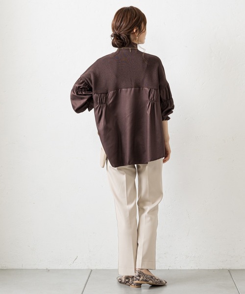 prose verse（プロズヴェール）の「サイドラインパンツ（その他パンツ・レディース・ブラック/ホワイト系その他/グリーン・MEDIUM）」の10枚目の写真