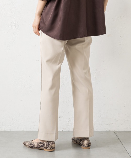 prose verse（プロズヴェール）の「サイドラインパンツ（その他パンツ・レディース・ブラック/ホワイト系その他/グリーン・MEDIUM）」の17枚目の写真