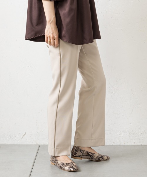 prose verse（プロズヴェール）の「サイドラインパンツ（その他パンツ・レディース・ブラック/ホワイト系その他/グリーン・MEDIUM）」の11枚目の写真