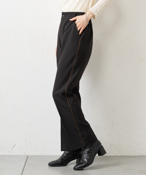 prose verse（プロズヴェール）の「サイドラインパンツ（その他パンツ・レディース・ブラック/ホワイト系その他/グリーン・MEDIUM）」の6枚目の写真