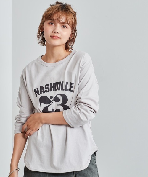 cepo(セポ)の「ロゴロンTee(Tシャツ/カットソー・レディース・ネイビー/グレー/グリーン・M)」の11枚目の写真
