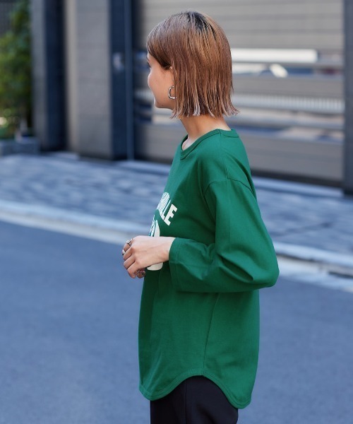 cepo(セポ)の「ロゴロンTee(Tシャツ/カットソー・レディース・ネイビー/グレー/グリーン・M)」の18枚目の写真