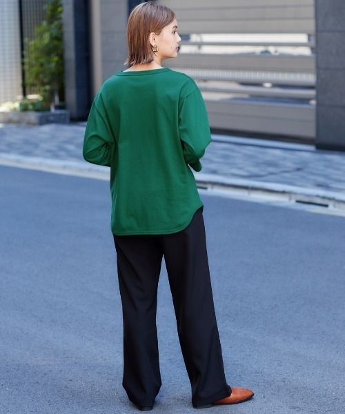 cepo(セポ)の「ロゴロンTee(Tシャツ/カットソー・レディース・ネイビー/グレー/グリーン・M)」の12枚目の写真