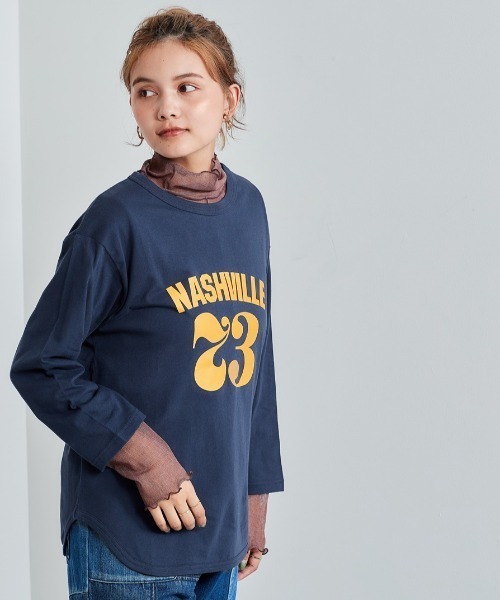 cepo(セポ)の「ロゴロンTee(Tシャツ/カットソー・レディース・ネイビー/グレー/グリーン・M)」の14枚目の写真