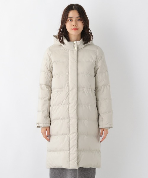 LEPSIM（レプシィム）の「スマートシルエットコート[2021秋冬]　955176（ダウンジャケット/コート・レディース・グレイッシュベージュ/ネイビー/ブラック・LARGE/MEDIUM）」の12枚目の写真