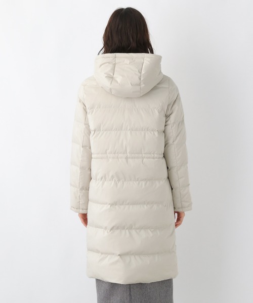 LEPSIM（レプシィム）の「スマートシルエットコート[2021秋冬]　955176（ダウンジャケット/コート・レディース・グレイッシュベージュ/ネイビー/ブラック・LARGE/MEDIUM）」の4枚目の写真