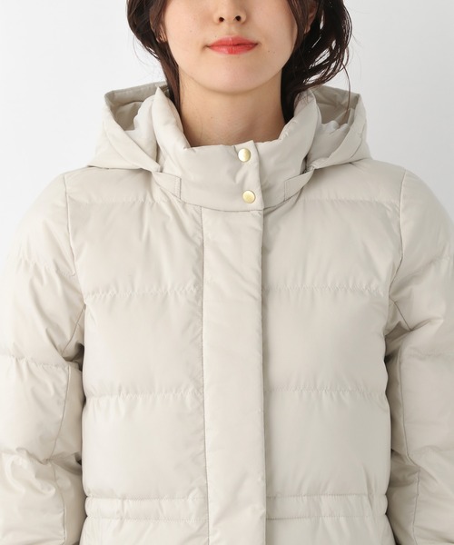 LEPSIM（レプシィム）の「スマートシルエットコート[2021秋冬]　955176（ダウンジャケット/コート・レディース・グレイッシュベージュ/ネイビー/ブラック・LARGE/MEDIUM）」の18枚目の写真