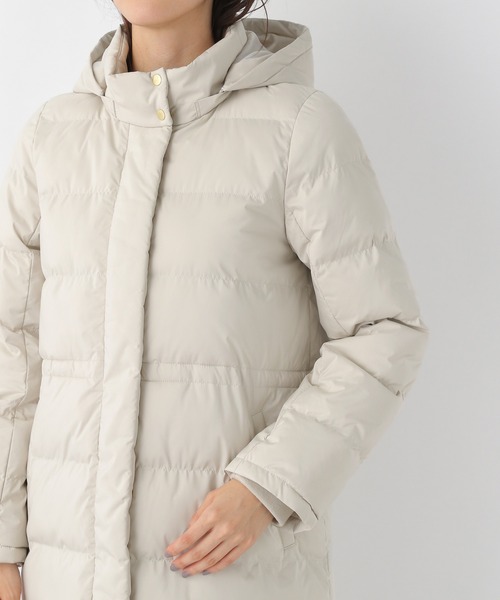 LEPSIM（レプシィム）の「スマートシルエットコート[2021秋冬]　955176（ダウンジャケット/コート・レディース・グレイッシュベージュ/ネイビー/ブラック・LARGE/MEDIUM）」の10枚目の写真