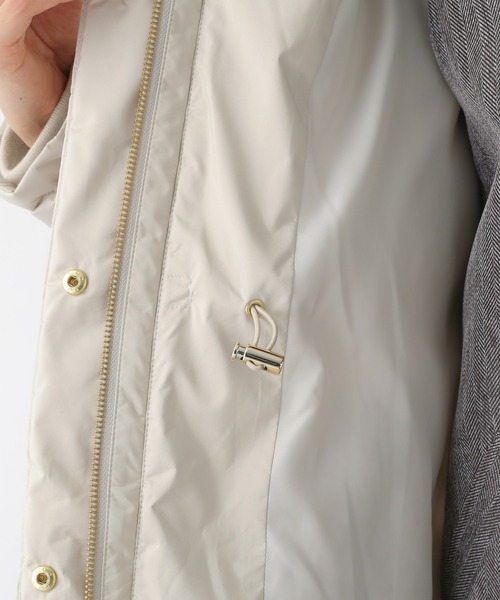 LEPSIM（レプシィム）の「スマートシルエットコート[2021秋冬]　955176（ダウンジャケット/コート・レディース・グレイッシュベージュ/ネイビー/ブラック・LARGE/MEDIUM）」の17枚目の写真