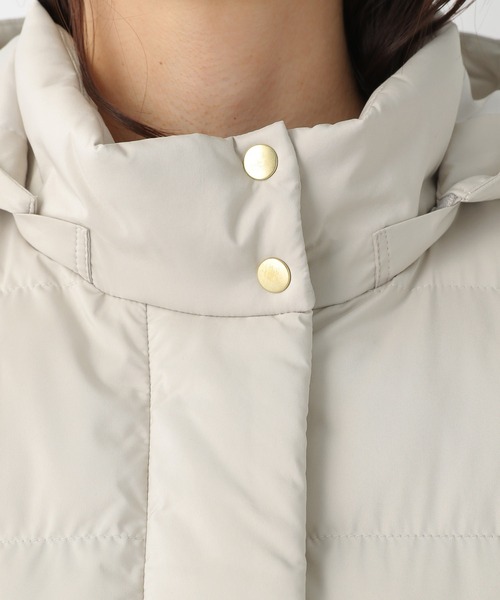 LEPSIM（レプシィム）の「スマートシルエットコート[2021秋冬]　955176（ダウンジャケット/コート・レディース・グレイッシュベージュ/ネイビー/ブラック・LARGE/MEDIUM）」の19枚目の写真