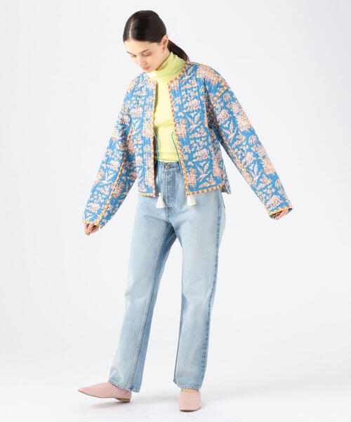 SOULEIADO（ソレイアード）の「プリントコットン キルティングノー