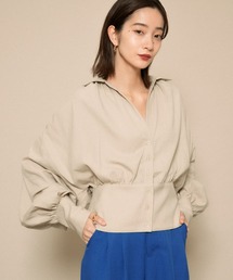 KBF | ドルマンスリーブギャザーブラウス(シャツ/ブラウス)