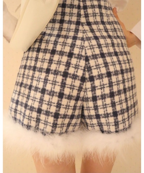 epine（エピヌ）の「check tweed fur short pants（その他パンツ・レディース・ブルー・M/S）」の21枚目の写真