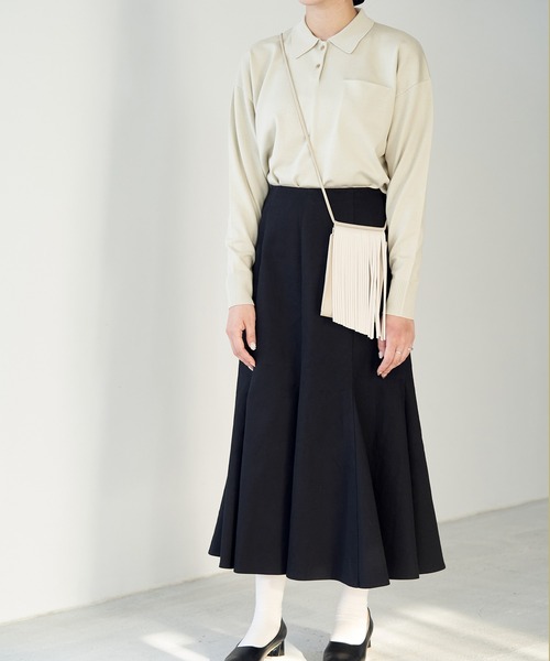 ROPE' PICNIC（ロペピクニック）の「【WEB限定】マーメイドスカート（スカート・レディース・モカ/ブラック・36/38）」の12枚目の写真