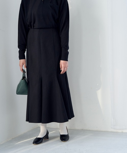 ROPE' PICNIC（ロペピクニック）の「【WEB限定】マーメイドスカート（スカート・レディース・モカ/ブラック・36/38）」の15枚目の写真