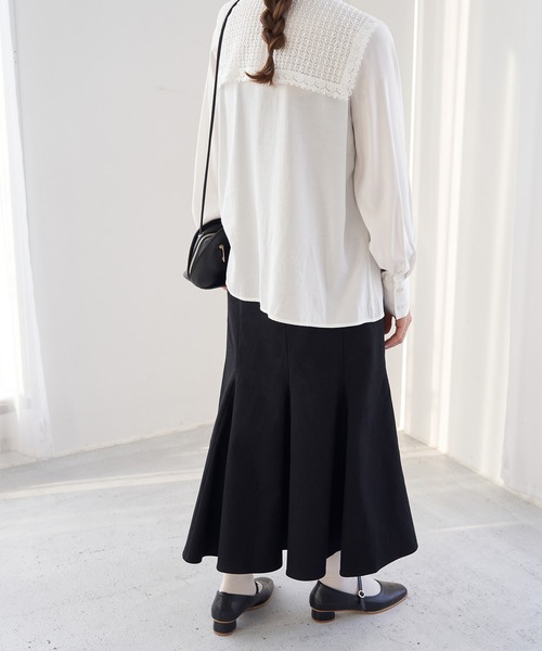 ROPE' PICNIC（ロペピクニック）の「【WEB限定】マーメイドスカート（スカート・レディース・モカ/ブラック・36/38）」の9枚目の写真