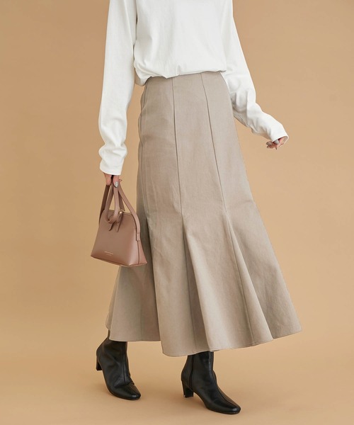 ROPE' PICNIC（ロペピクニック）の「【WEB限定】マーメイドスカート（スカート・レディース・モカ/ブラック・36/38）」の22枚目の写真