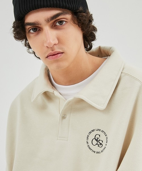 crump(クランプ)の「【crump 】クラシックサークルロゴ カラースウェットシャツ(スウェット・レディース・ブラック/ベージュ/ネイビー・MEDIUM/LARGE/X-LARGE)」の11枚目の写真