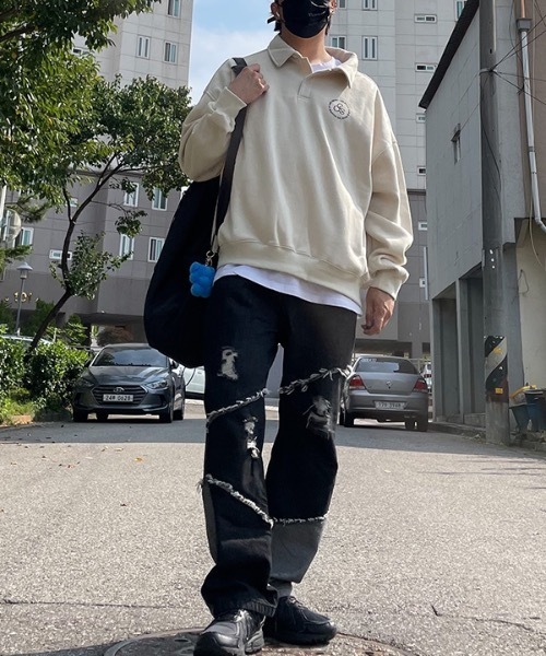 crump(クランプ)の「【crump 】クラシックサークルロゴ カラースウェットシャツ(スウェット・レディース・ブラック/ベージュ/ネイビー・MEDIUM/LARGE/X-LARGE)」の16枚目の写真