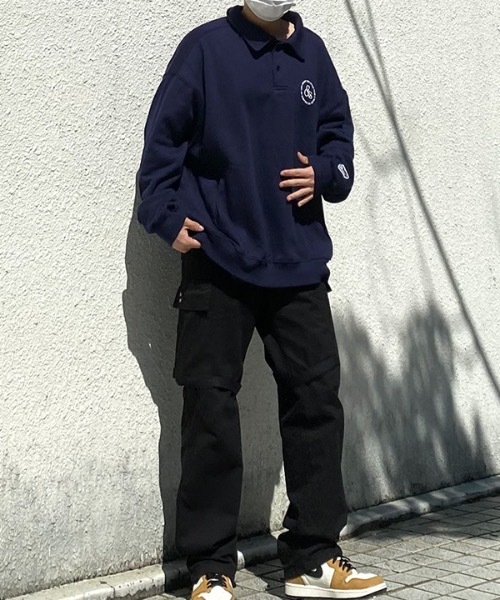 crump(クランプ)の「【crump 】クラシックサークルロゴ カラースウェットシャツ(スウェット・レディース・ブラック/ベージュ/ネイビー・MEDIUM/LARGE/X-LARGE)」の8枚目の写真