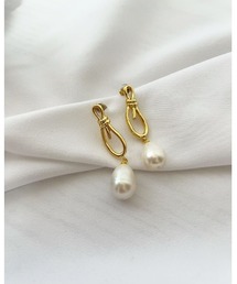 mou | むすびパールポイントピアス(ピアス(両耳用))