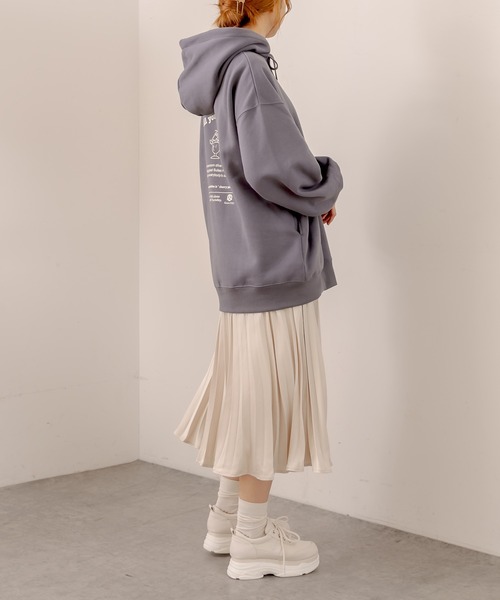 OLIVE des OLIVE(オリーブデオリーブ)の「オトナきれいプリーツスカート(スカート・レディース・ベージュ/サックスブルー/ブルー/アイボリー/ラベンダー・FREE)」の13枚目の写真