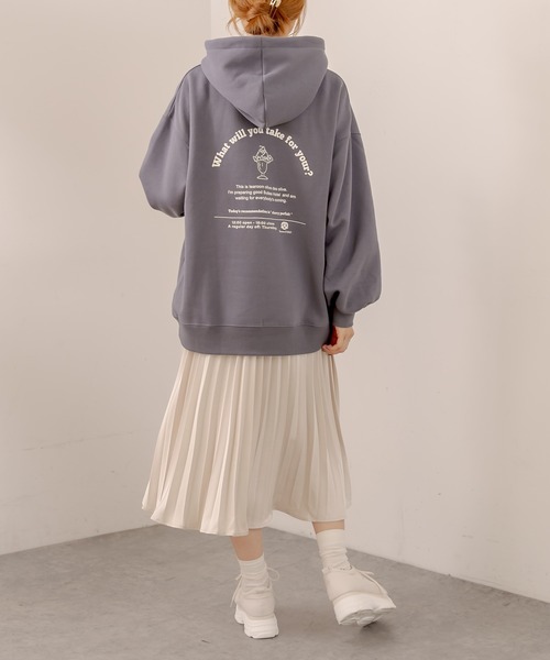 OLIVE des OLIVE(オリーブデオリーブ)の「オトナきれいプリーツスカート(スカート・レディース・ベージュ/サックスブルー/ブルー/アイボリー/ラベンダー・FREE)」の14枚目の写真