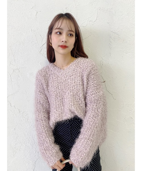 FilMelange 新品 FIONA ミックスヤーンウールニット 1 定価46200円