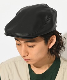 SPINNS | フェイクレザーハンチング(ハンチング/ベレー帽)