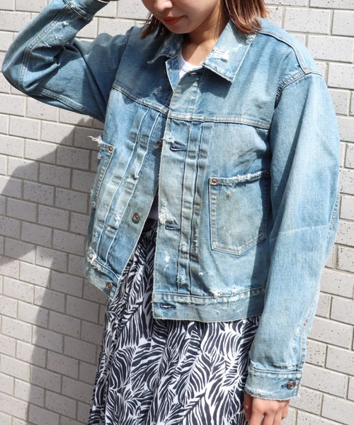 良品 SHORT DENIM JACKET:ショートデニムジャケット(デニム ...