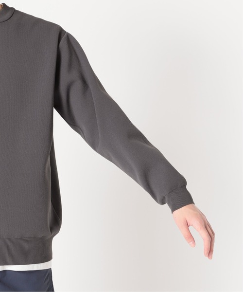 417 EDIFICE（フォーワンセブンエディフィス）の「【カットソー+ニットの2点セット】ミラノリブレイヤードクルーニット（ニット/セーター・メンズ・ホワイト/チャコールグレー/ベージュ系その他/グリーン/ブラック系その他/ネイビー・LARGE/SMALL/MEDIUM）」の21枚目の写真