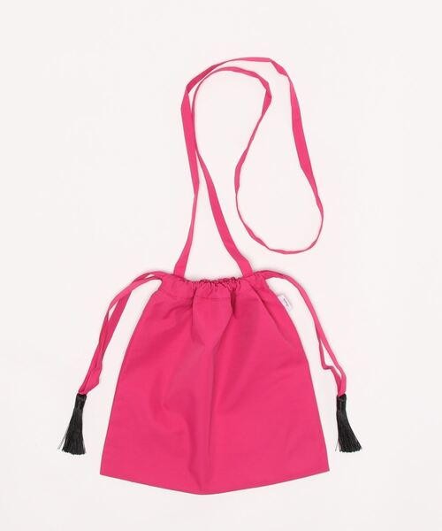 salle de bal（サルデバル）の「ihana / イハナ リバーシブル 巾着 ショルダー バッグ 1162005G BUR（ショルダーバッグ・レディース・ベージュ/ネイビー/グレー/ナチュラル/ブルー系その他/チャコール・FREE）」の17枚目の写真