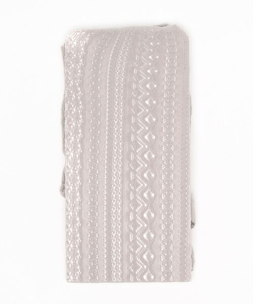 Lace Ladies(レースレディース)の「ラッセルレースタイツ(タイツ/ストッキング・レディース・ネイビー/グレー/ホワイト/ブラック・FREE)」の16枚目の写真