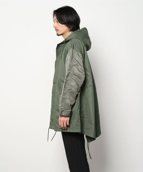 WHIZLIMITED（ウィズリミテッド）の「MODS PARKA（モッズコート・メンズ・ブラック/オリーブ・MEDIUM/LARGE）」の3枚目の写真
