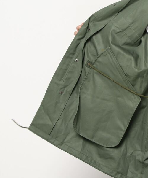 WHIZLIMITED（ウィズリミテッド）の「MODS PARKA（モッズコート・メンズ・ブラック/オリーブ・MEDIUM/LARGE）」の4枚目の写真