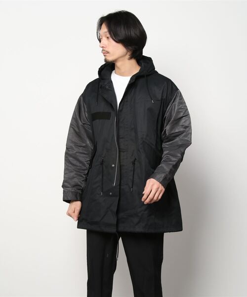WHIZLIMITED（ウィズリミテッド）の「MODS PARKA（モッズコート・メンズ・ブラック/オリーブ・MEDIUM/LARGE）」の5枚目の写真
