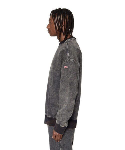 DIESEL デニムディビジョン スウェット F-REGGY-HOOD-DIV WOMEN: デニムディヴィジョンパーカー