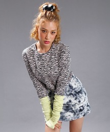 Bonjour Girl | 【WHYNOTUS】 HEART STUD TOP(Tシャツ/カットソー)