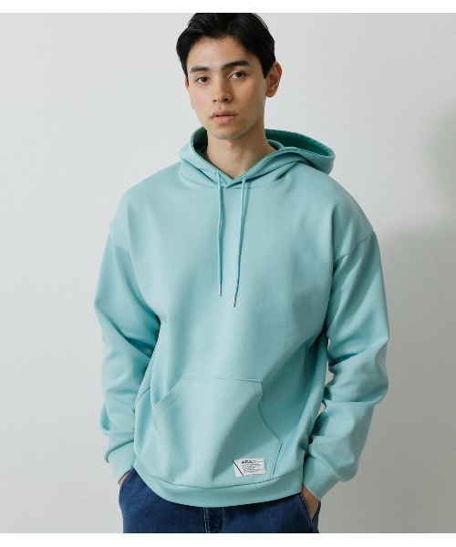 AZUL by moussy(アズールバイマウジー)の「CARDBOARD NEEDLE PULLING PARKA/カードボードニードルプリングパーカー(パーカー・メンズ・ベージュ/ライトグレー/グリーン系その他・SMALL/LARGE/MEDIUM)」の3枚目の写真