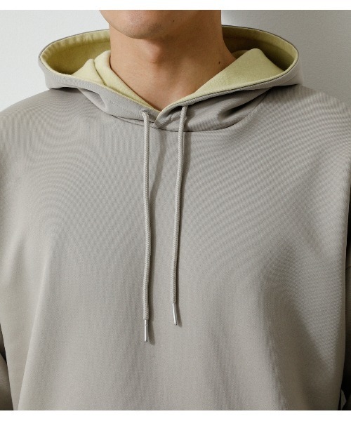 AZUL by moussy(アズールバイマウジー)の「CARDBOARD NEEDLE PULLING PARKA/カードボードニードルプリングパーカー(パーカー・メンズ・ベージュ/ライトグレー/グリーン系その他・SMALL/LARGE/MEDIUM)」の19枚目の写真