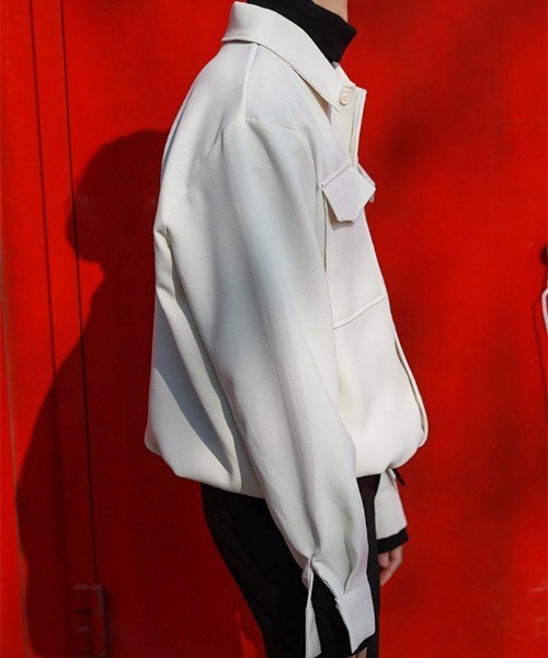 ASCLO(エジュクロ)の「ASCLO ASCLO Square Shirt(シャツ/ブラウス・メンズ・アイボリー・FREE)」の3枚目の写真