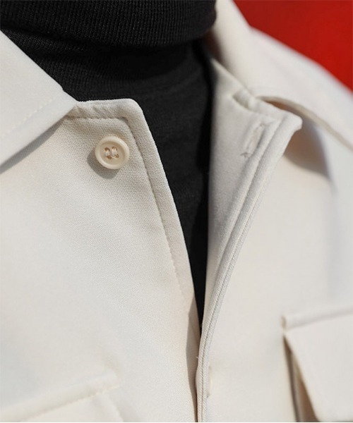 ASCLO(エジュクロ)の「ASCLO ASCLO Square Shirt(シャツ/ブラウス・メンズ・アイボリー・FREE)」の6枚目の写真